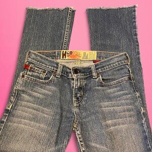 Hollister vintage y2k low rise flare jeans